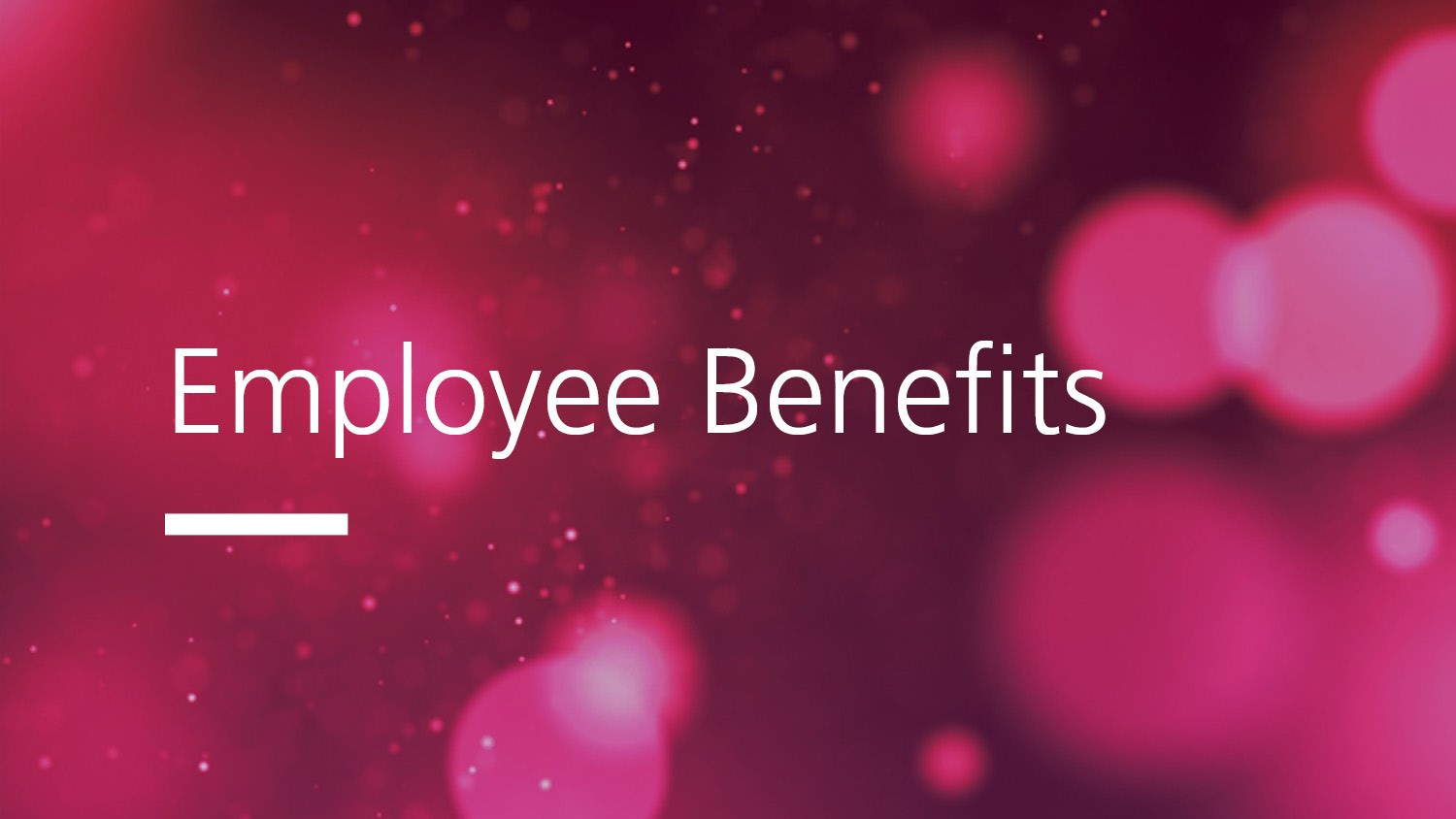Employee Benefits